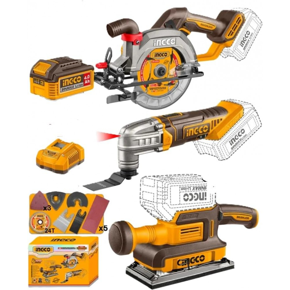 20v Ps+c/l Combo Incl Assy 3pcss Kit