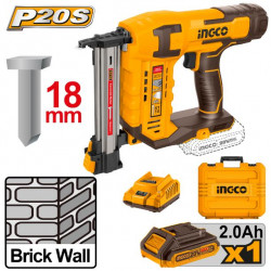 20v Ps+ C/l Brick Nailer St18m +acc Kit