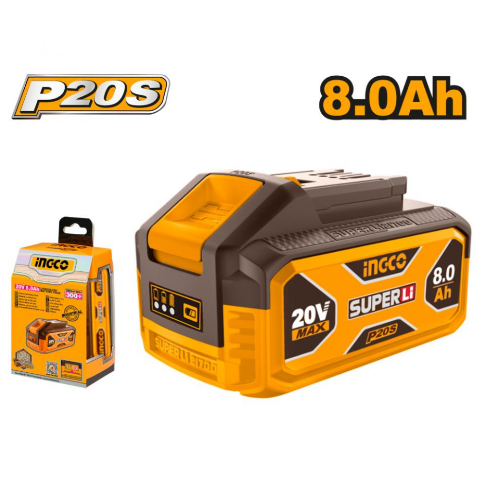 20v Ps+c/l Batt Tery 8.0ah