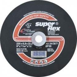 Superflex Abrasive Steel Grinding Disc 180mm*6.4mm*22.2mm