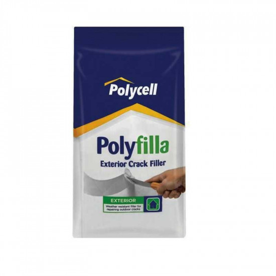 POLYCELL Polyfilla Crack Filler Exterior 2kg POLYCELL Polyfilla Crack Filler Exterior 2kg
