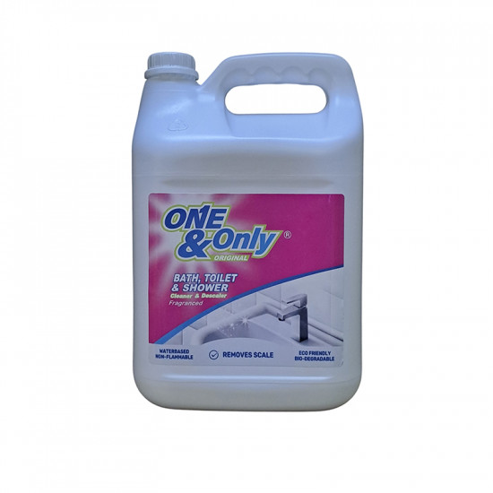 One & Only Bath Tile & Shower Clean & Descaler 5 Litre One & Only Bath Tile & Shower Clean & Descaler 5 Litre