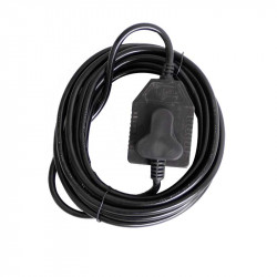 United Electrical 5 Metre Extension Cord Black 10 Amp