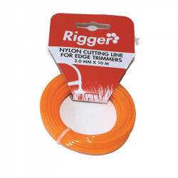 RIGGER Linetrimmer Nylon Line 2.0mm X 10mt