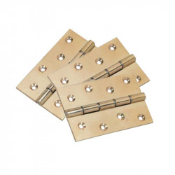 Butt Hinges Brass Plated 40mm Box Of 20 Pairs