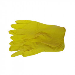 Pioneer Safety Rubber Household Gloves Flock Lined - M