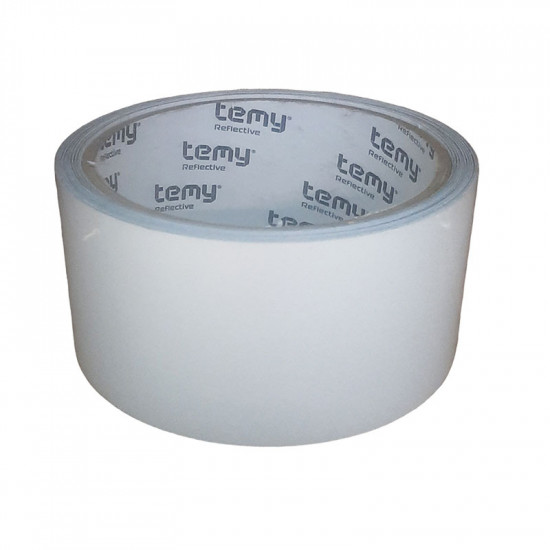 TEMY All Purpose Reflective Tape 48mm X 5m - White TEMY All Purpose Reflective Tape 48mm X 5m - White
