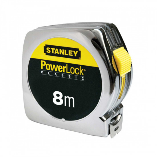 STANLEY Measuring Tape Powerlock 8m Stht33168-8 STANLEY Measuring Tape Powerlock 8m Stht33168-8