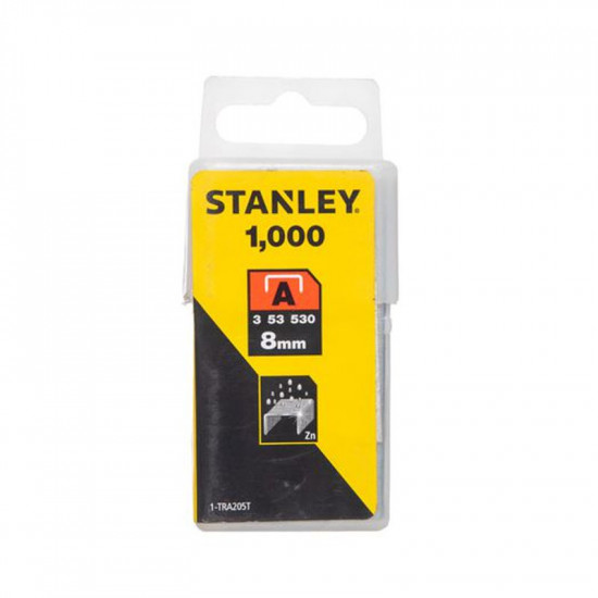 STANLEY Staples Light Duty 8mm 1-tra205t STANLEY Staples Light Duty 8mm 1-tra205t