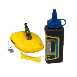 STANLEY Chalk Reel & Refill Blue 0-47-443