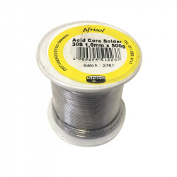 AFRISOL Solder Acid Core Reel 1.6mm 500g