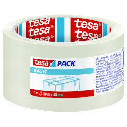 TESA Pack Basic 50mx48mm Transparent (ip 6)