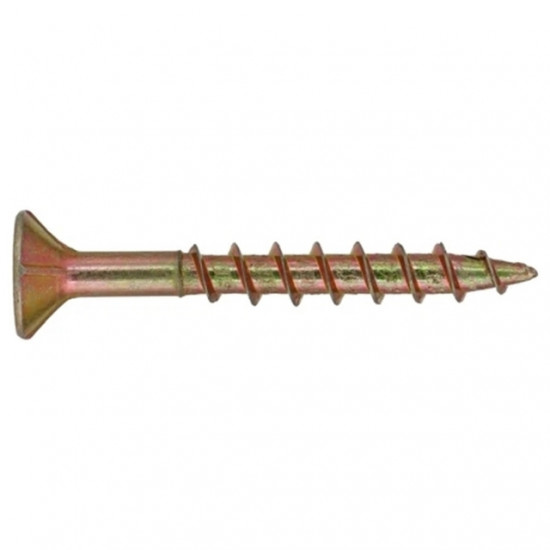 Chipboard Screw Yellow Passivated 3x25mm (200) Chipboard Screw Yellow Passivated 3x25mm (200)