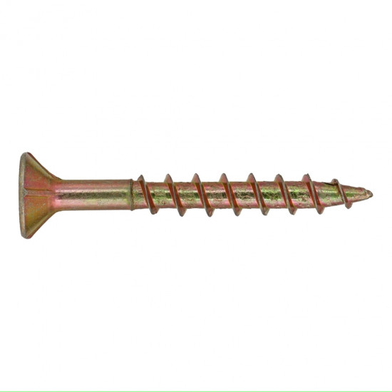 Chipboard Screw Yellow Passivated 5x75mm (50) Chipboard Screw Yellow Passivated 5x75mm (50)