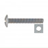Gutter Bolt & Nut 6x60mm (200)