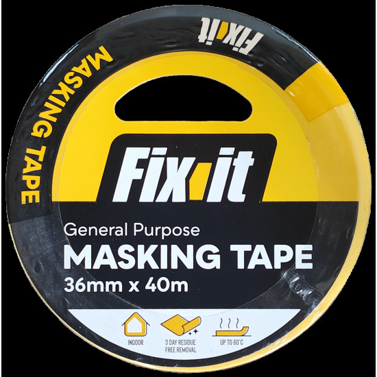 Indoor Masking Tape 36mmx40m (30) Indoor Masking Tape 36mmx40m (30)