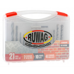 21pce Combo Std Metal/brick/power Bits