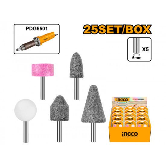 Die Grinder Set 5pc Die Grinder Set 5pc