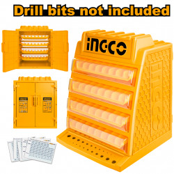 Drill Bit Dispenser +24 Hole Gauge & Labels Empty
