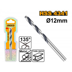 Drill Bit Hss 12mm 1pcs
