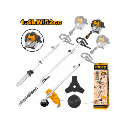Multi Tool 52cc 1.4kw 4pc