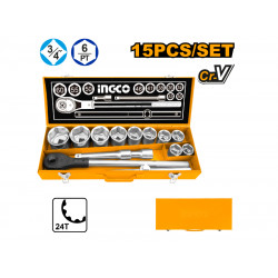 Socket Set 3/4 15pc