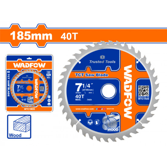 Blade Tct Wood 40t 185mm Blade Tct Wood 40t 185mm