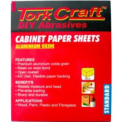 Cabinet Paper 230 X 280 220 Grit 50 Per Pack Std