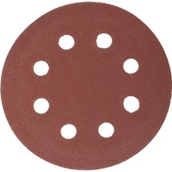 S&ing Disc 115mm 120 Grit With Holes 10/pk Hook And Loop