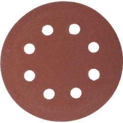 S&ing Disc 115mm 180 Grit With Holes 10/pk Hook And Loop