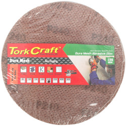 Dura Mesh Abr. Disc 150mm Hook & Loop 240grit 3pc For S&er Polisher