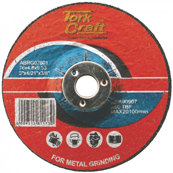 Abrasive Grinding Wheel For Steel 76 X 4.8 X 9.53 Abrasive Grinding Wheel For Steel 76 X 4.8 X 9.53
