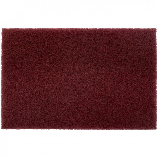 Pad Non Woven Industrial Strength 150 X 230mm Super Fine Maroon 20pc Pad Non Woven Industrial Strength 150 X 230mm Super Fine Maroon 20pc