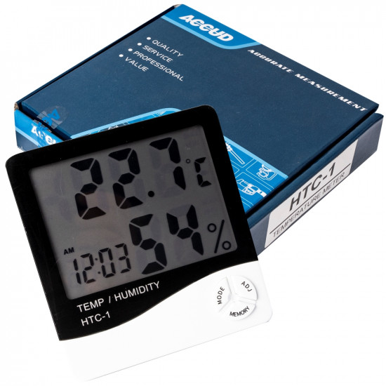 Digital Hygrometer -20deg - 60deg Acc.1% Use 1x Aaa Bat Digital Hygrometer -20deg - 60deg Acc.1% Use 1x Aaa Bat