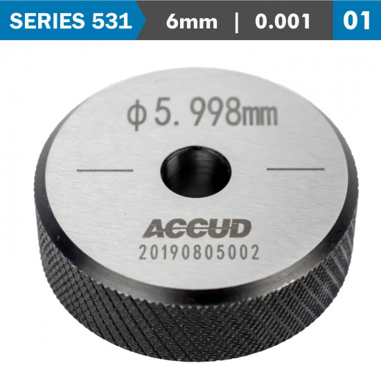 Setting Ring 6mm 0.001mm Acc. Setting Ring 6mm 0.001mm Acc.