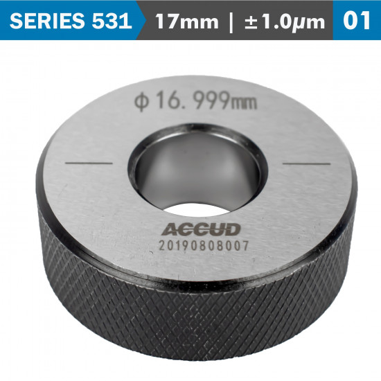 Setting Ring 17mm 0.001mm Acc. Setting Ring 17mm 0.001mm Acc.