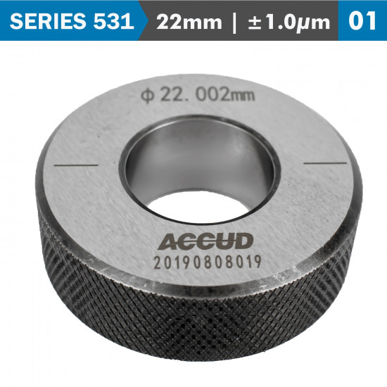 Setting Ring 22mm 0.001mm Acc. Setting Ring 22mm 0.001mm Acc.