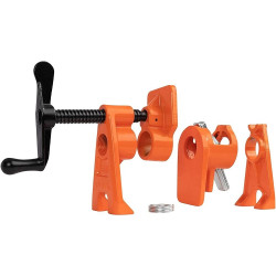 PONY Pro 3/4' 25mm Pipe Clamp Fixture Self St&ing Feet