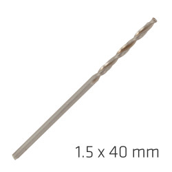 ALPEN Pro Hss 1.5mm Drill Din 338 Rn 135 Split Point Plastic Wallet (