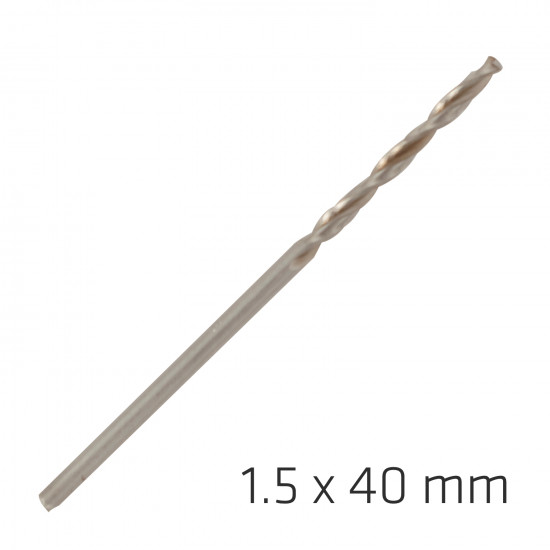 ALPEN Pro Hss 1.5mm Drill Din 338 Rn 135 Split Point Plastic Wallet ( ALPEN Pro Hss 1.5mm Drill Din 338 Rn 135 Split Point Plastic Wallet (