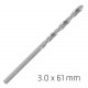 ALPEN Pro Hss 3mm Drill Din 338 Rn 135 Split Point Plastic Wallet (1