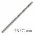 ALPEN Pro Hss 3.5mm Drill Din 338 Rn 135 Split Point Plastic Wallet (