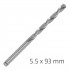 ALPEN Pro Hss 5.5mm Drill Din 338 Rn 135 Split Point Plastic Wallet (