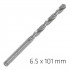 ALPEN Pro Hss 6.5mm Drill Din 338 Rn 135 Split Point Plastic Wallet