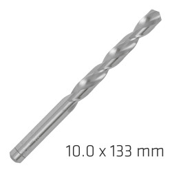 ALPEN Pro Hss 10mm Drill Din 338 Rn 135 Split Point Plastic Wallet