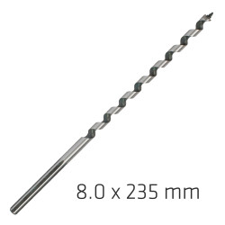 Wood Auger Drill Bit 8 X 235mm