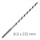 Wood Auger Drill Bit 8 X 235mm Wood Auger Drill Bit 8 X 235mm