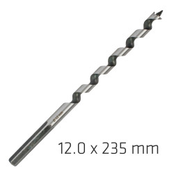Wood Auger Drill Bit 12x 235mm
