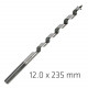 Wood Auger Drill Bit 12x 235mm Wood Auger Drill Bit 12x 235mm