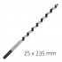 Wood Auger Drill Bit 25 X 235mm